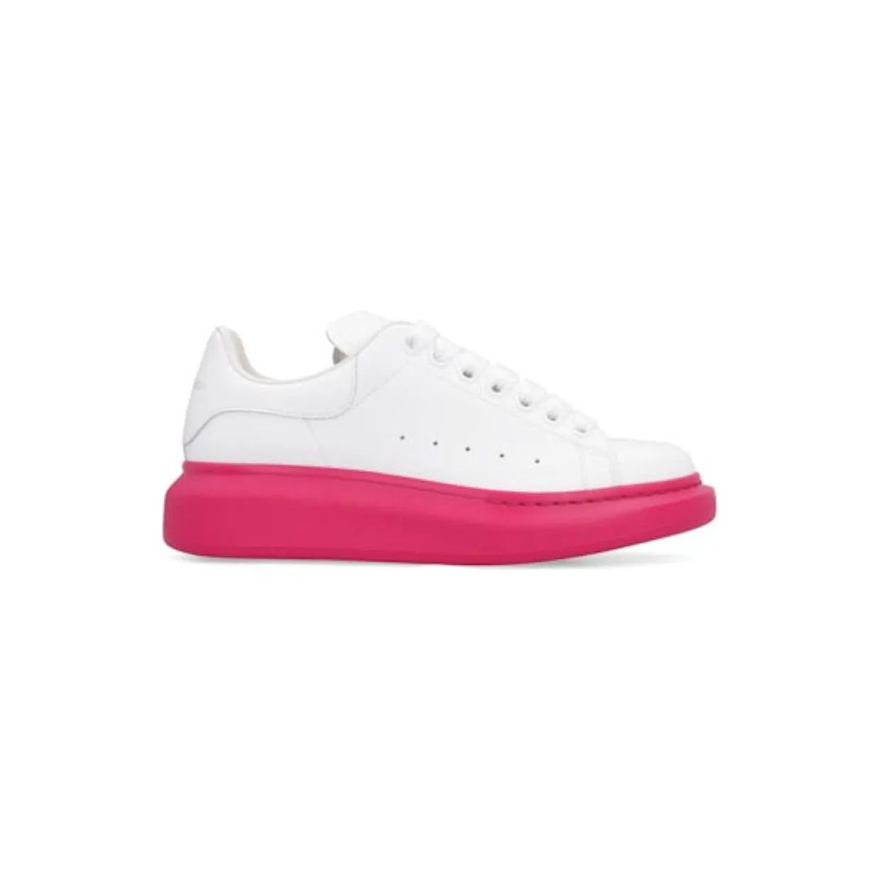 Alexander McQueen Oversized White Pink Sole (553770WHTQ49388)