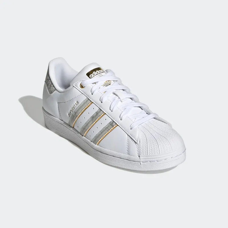 Adidas Superstar Cloud White / Gold Metallic / Cloud White (GX1839)