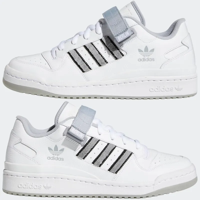 adidas Forum Low City Cloud White / Halo Silver / Core Black (GY2671)