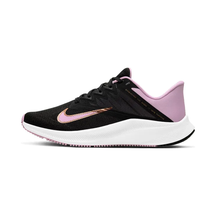 Nike Quest 3 “Black / Light Arctic Pink / Metallic Copper” (CD0232-009)