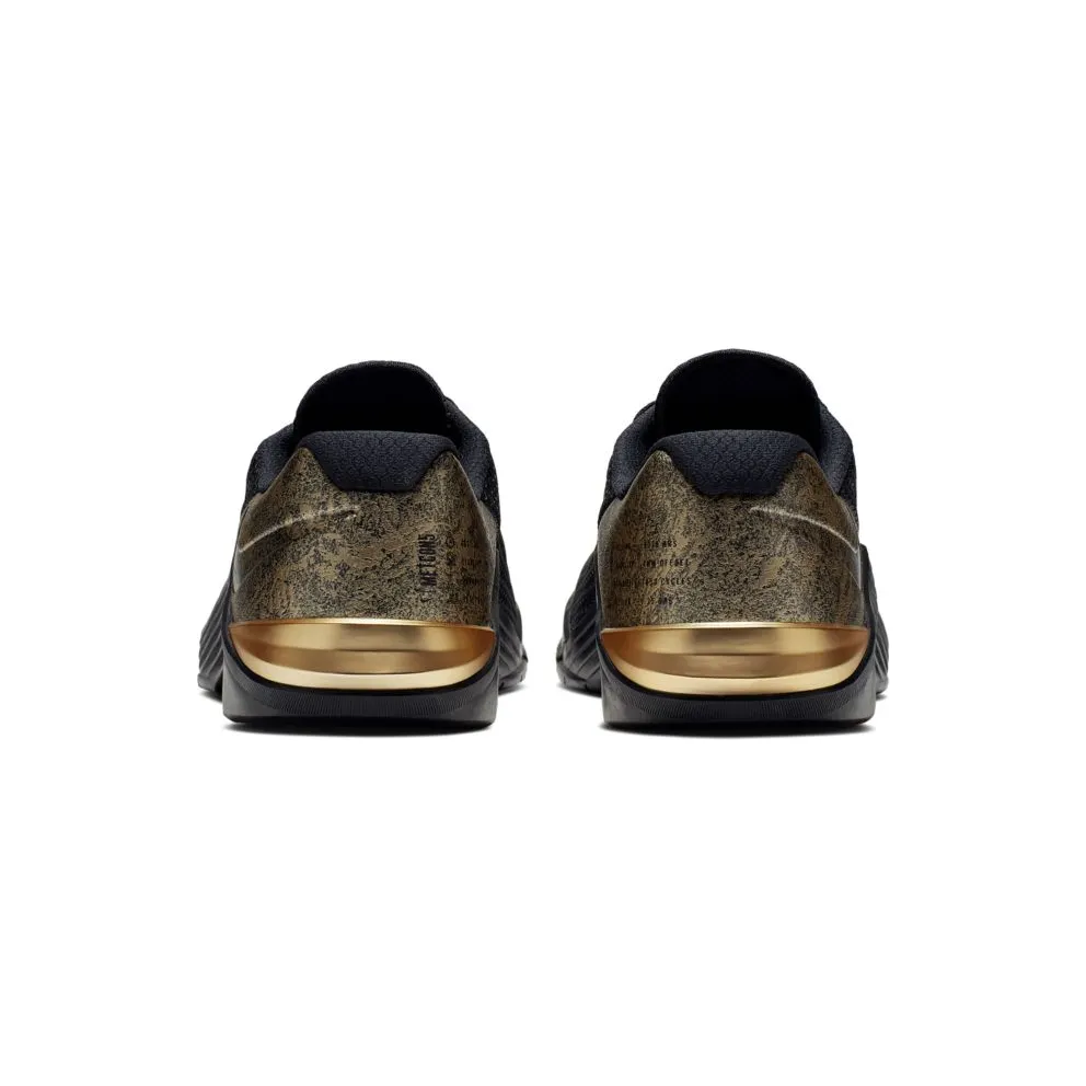 Nike Metcon 5 Medal Strong Black/Black-Metallic Gold (AT3144-070)