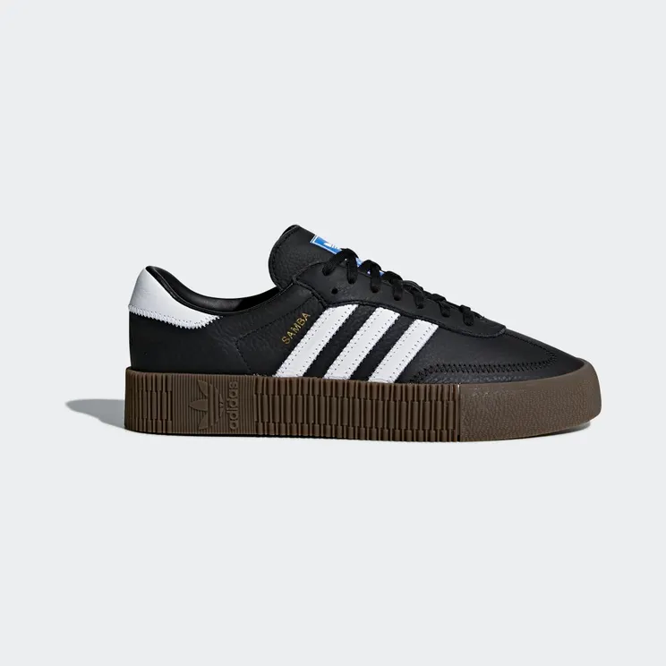 adidas SAMBAROSE Core Black / Cloud White / Gum5 (B28156)