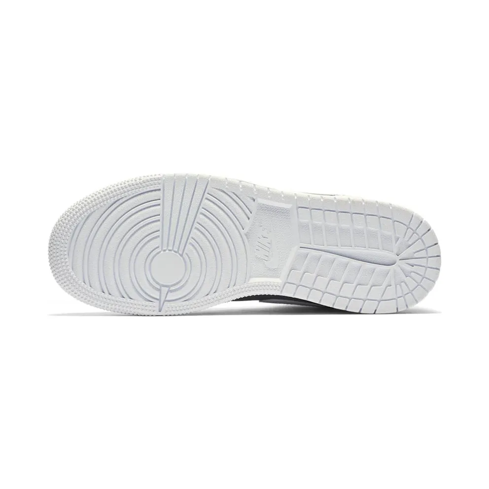 Jordan 1 Mid Cool Grey White (GS) Cool Grey/White-White (554725-036)