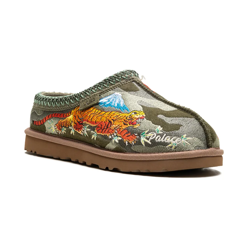 Ugg Tasman Slide “Palace – Burnt Olive Camo” (1172070-GRNC)