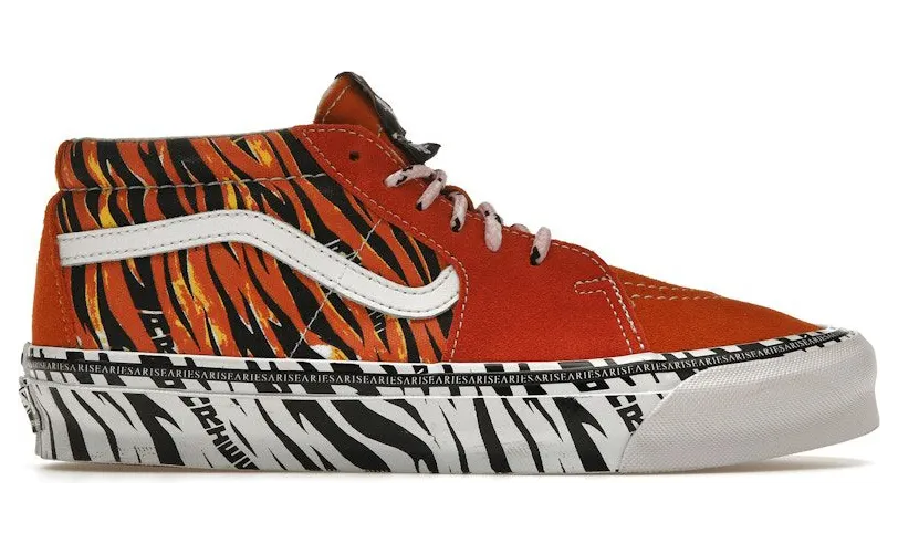 Vans Vault UA OG Sk8-Mid LX Aries Tiger Orange (VN0A4BVC9WW1)
