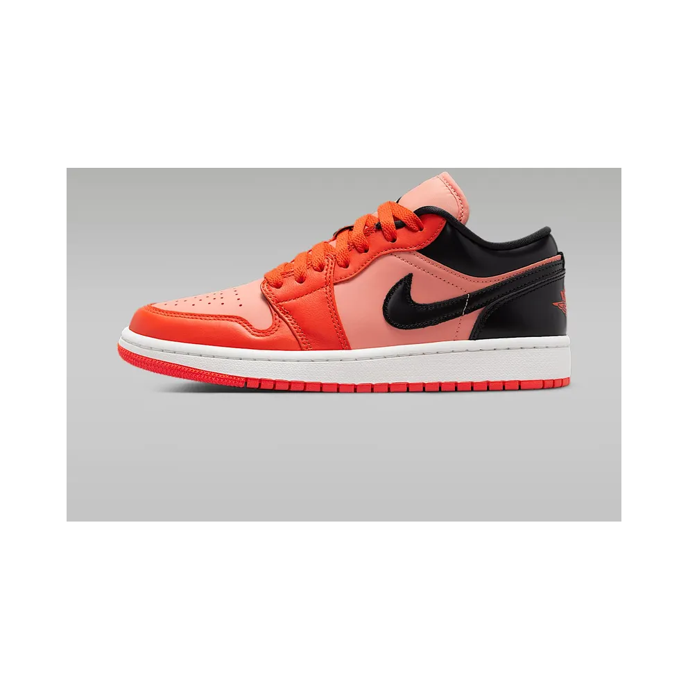 Air Jordan 1 Low Black Orange (DM3379-600)