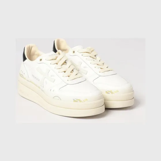 Premiata Micol Suede Sneakers White 1 (MICOL8197)