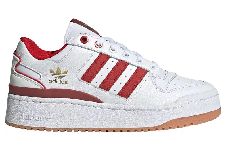 adidas Forum Bold White Better Scarlet Preloved Ruby (JI0063)