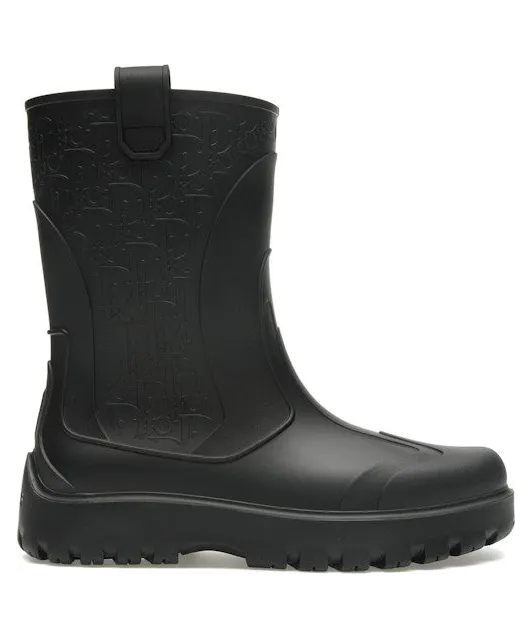 Dior Garden Boot Rubber Black (3BO338ZWJ H900)