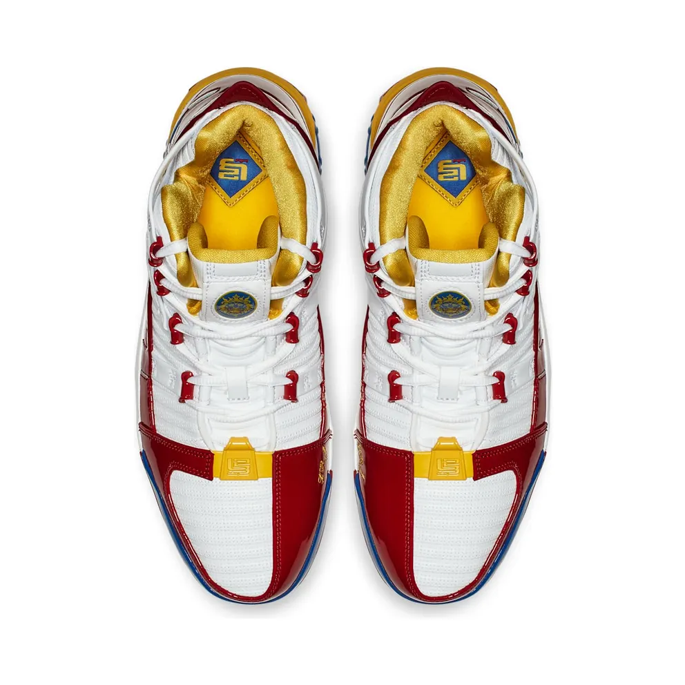 Nike LeBron 3 Superman Red (2019) White/Varsity Red-Varsity Royal (AO2434-100)
