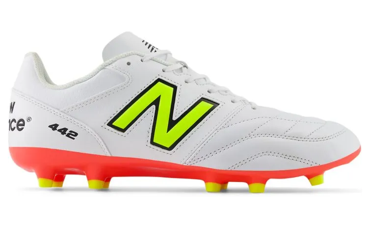 New Balance 442v2 Team FG White Energy Red Hi-lite (MS42FIB2)