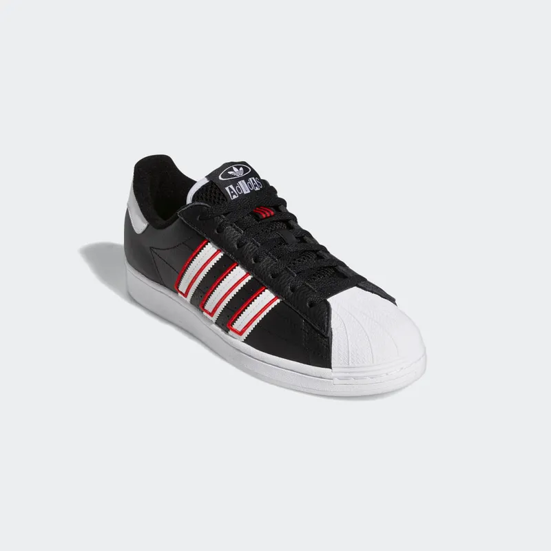 Adidas Superstar Core Black / Cloud White / Vivid Red (GY0998)