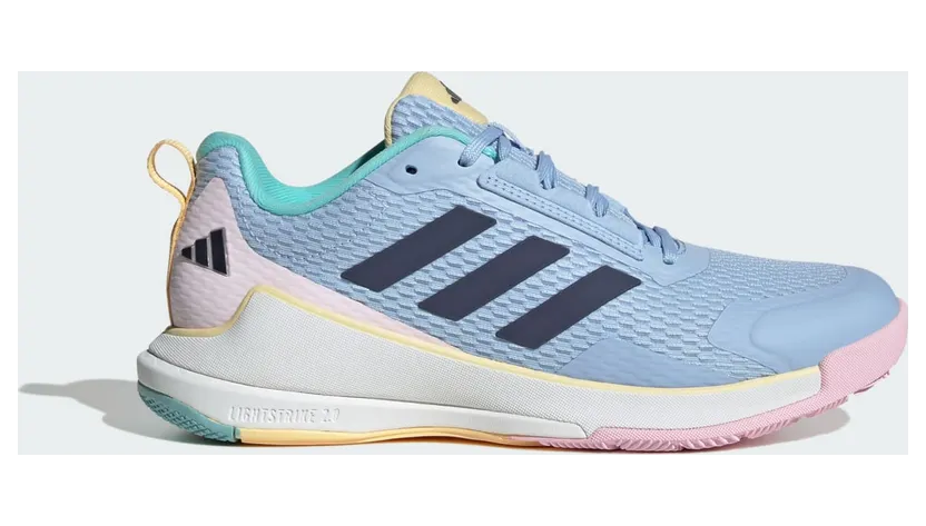 adidas Novaflight 2 Indoor Glow Blue Shadow Navy Core Black (JQ3601)