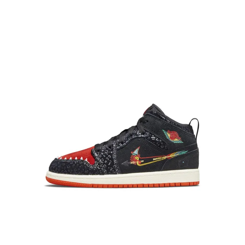 Air Jordan 1 Mid Siempre Familia (PS) (DN5122-001)