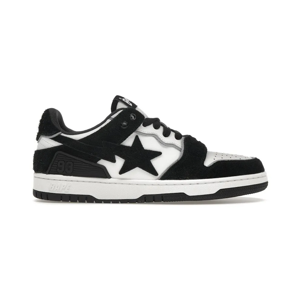 A Bathing Ape Bape SK8 Sta Black Suede (1J80-191-057-BLK)