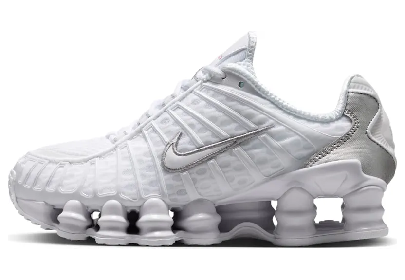 Nike Shox TL White Metallic Silver (IO4645-100)