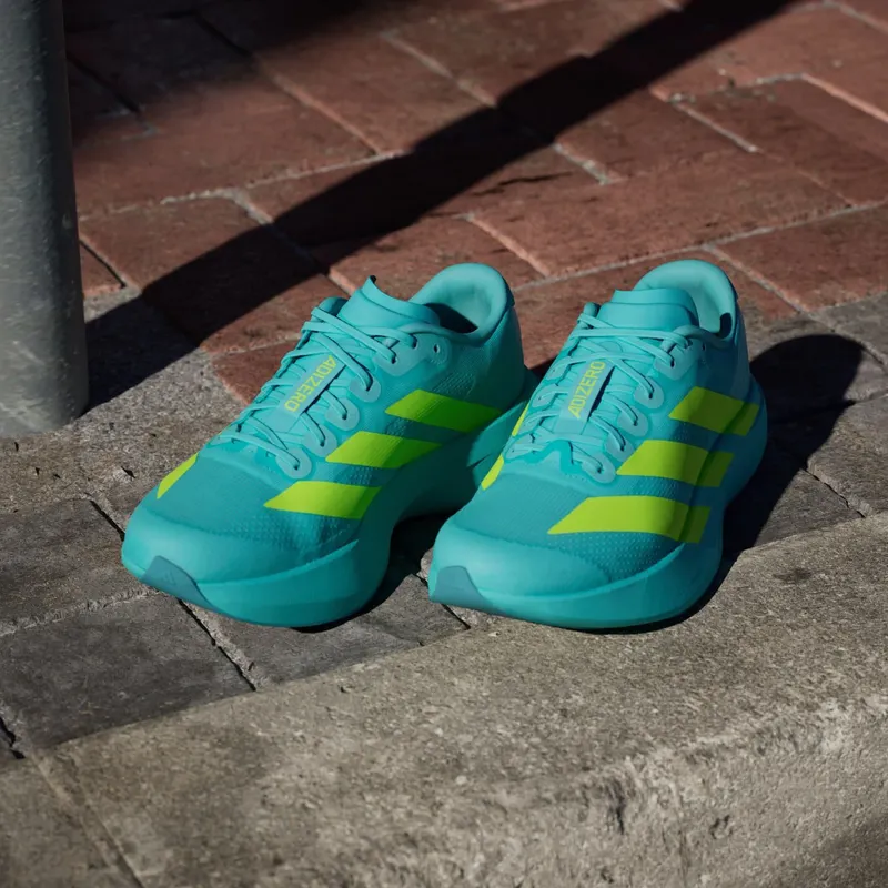 adidas Adizero Evo SL Flash Aqua Lucid Lemon (JS4506)