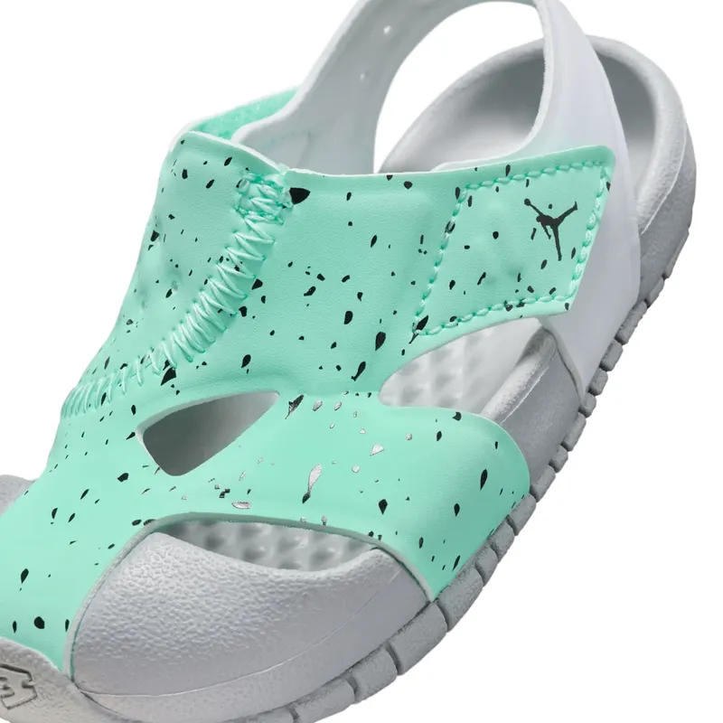 Jordan Flare Green Glow Wolf Grey White Black (CI7850-302)