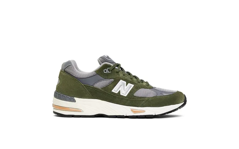 New Balance New Balance Green/Grey/Brown (M991GGT)