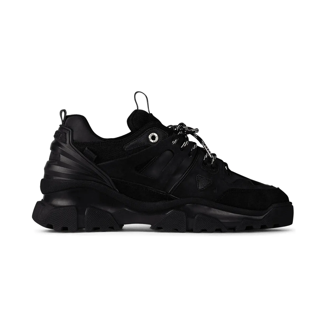 Mason Garments Genova 2 Leather/Nubuck/Suede/Mesh/Reflective Black (NOS-5B) (3)