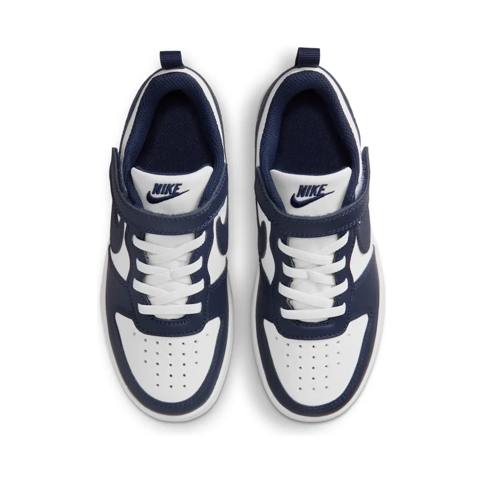 Nike Court Borough Low White Midnight Navy (IQ2724-100)