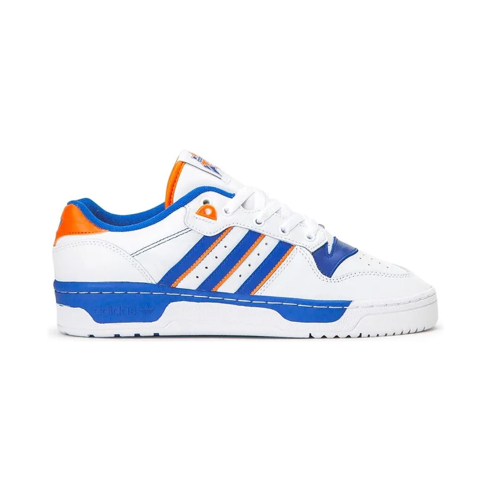 adidas Rivalry Low Cloud White Blue Cloud White/Blue/Orange (FU6833)