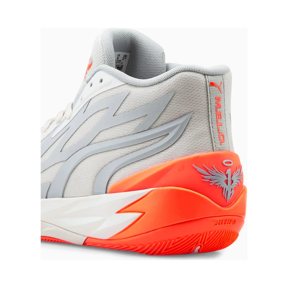 Puma MB.02 Basketball Shoes Grey/Orange (378288-02)