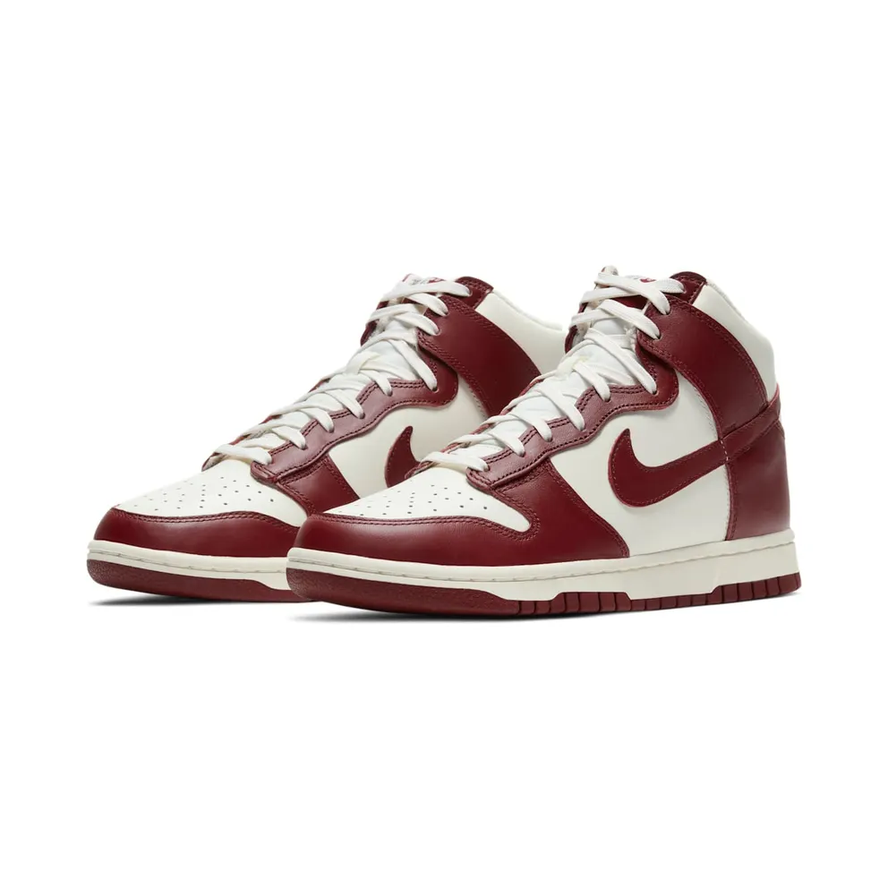 Nike Dunk High Sail Team Red (W) Sail/Team Red-Pale Ivory (DD1869-101)