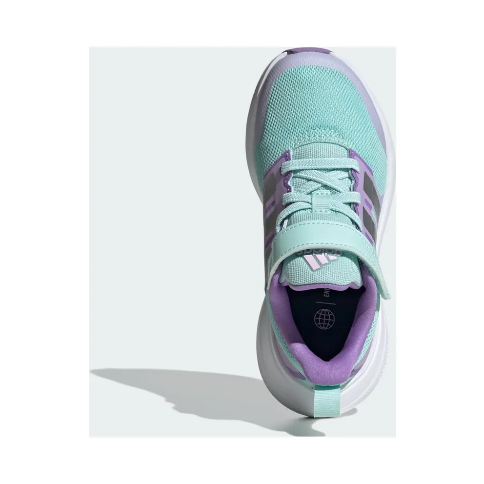 Adidas FortaRun 2.0 Cloudfoam Elastic Lace Top Strap Semi Flash Aqua / Silver Metallic / Orchid Fusion (ID2359)