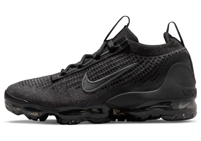 Nike Air VaporMax 2021 FKen Zwart – “Black / Black / Black” (DB1550-001)