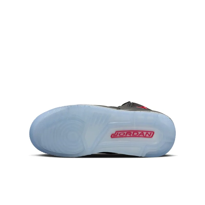 Jordan Courtside 23 Black Cement (GS) Black/Gym Red-Particle Grey (AR1002-023)