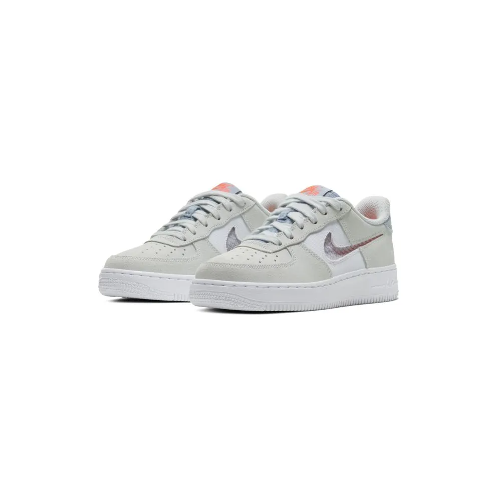 Nike Air Force 1 LV8 Pure Platium (GS) Pure Platinum/White/Hyper Crimson (CJ4093-001)
