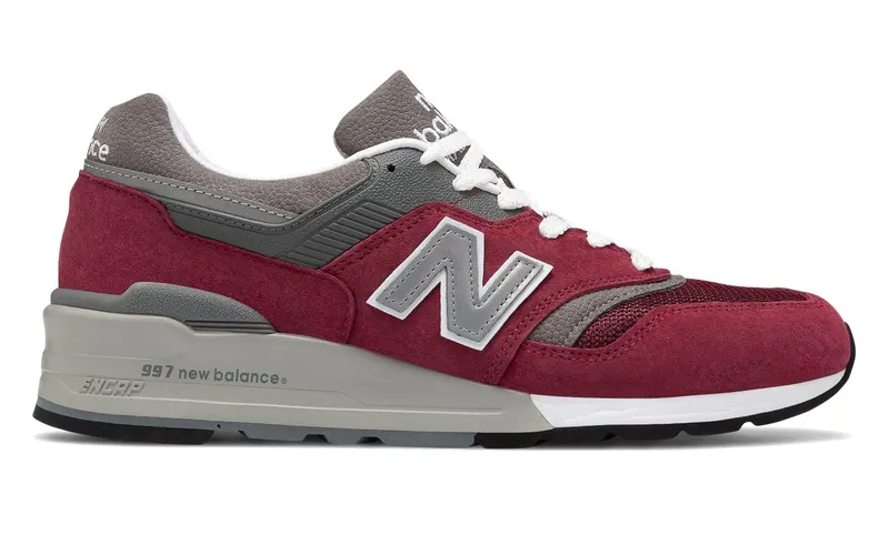 New Balance 997 MiUSA Burgundy Grey (M997BR)