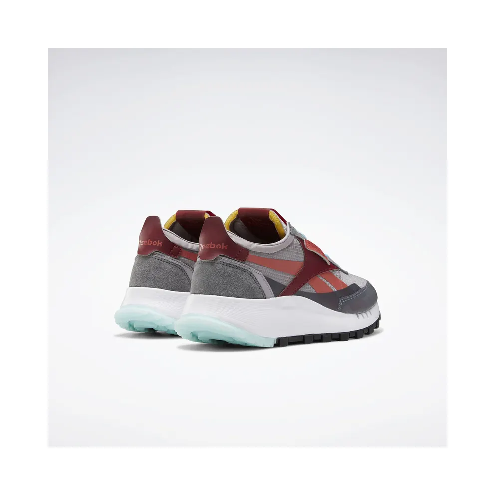 Reebok Classic Leather Legacy Shark Collegiate Burgundy (W) Shark/Collegiate Burgundy-Black (Other Brands Reebok)