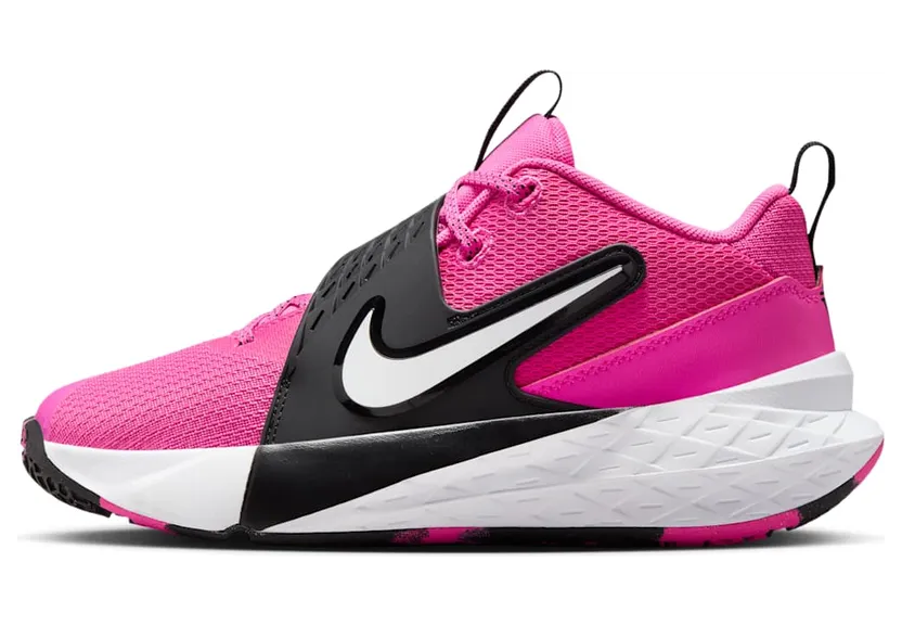 Nike Team Hustle D 12 Laser Fuchsia Black White (HF6279-600)