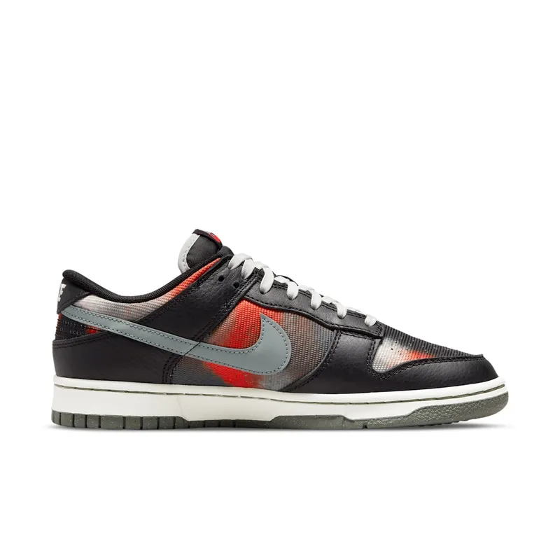 Nike Dunk Low Graffiti Black Red (DM0108-001)