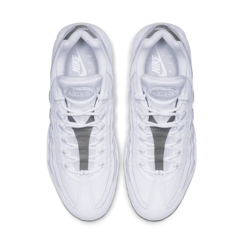 Nike Air Max 95 White Pure Platinum White/Pure Platinum-Reflect Silver-White (AT9865-100)