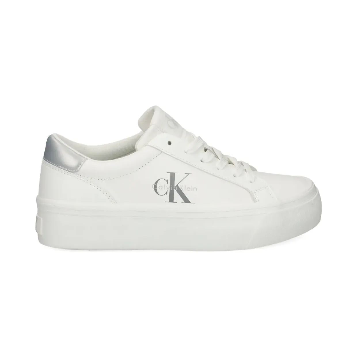 Calvin Klein met plateauzool en logodetail “White” (YW0YW0187702R)