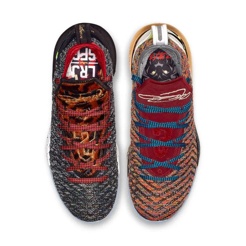 Nike LeBron 16 1 Thru 5 (What The) Multi-Color/Multi-Color (BQ6580-900)