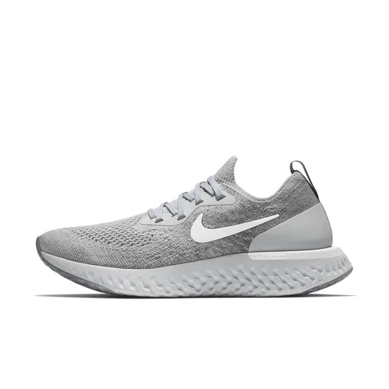 Nike Epic React Flyknit Wolf Grey (W) Wolf Grey/White-Cool Grey-Pure Platinum (AQ0070-002)