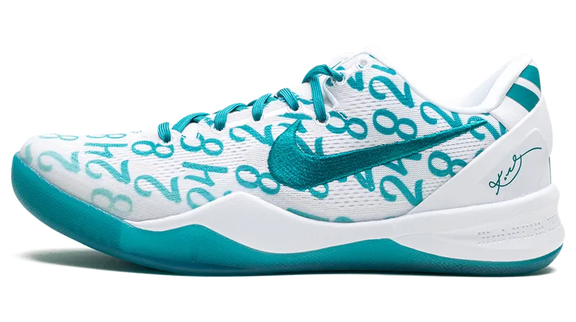 Kobe 8 Protro White/White/Radiant Emerald (FQ3549-101)