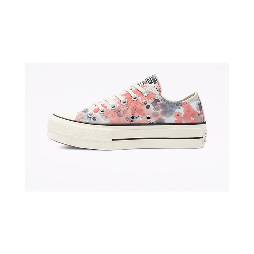 Converse Festival Platform Chuck Taylor All Star Low Top Egret/terracotta Pink/black (570970C)