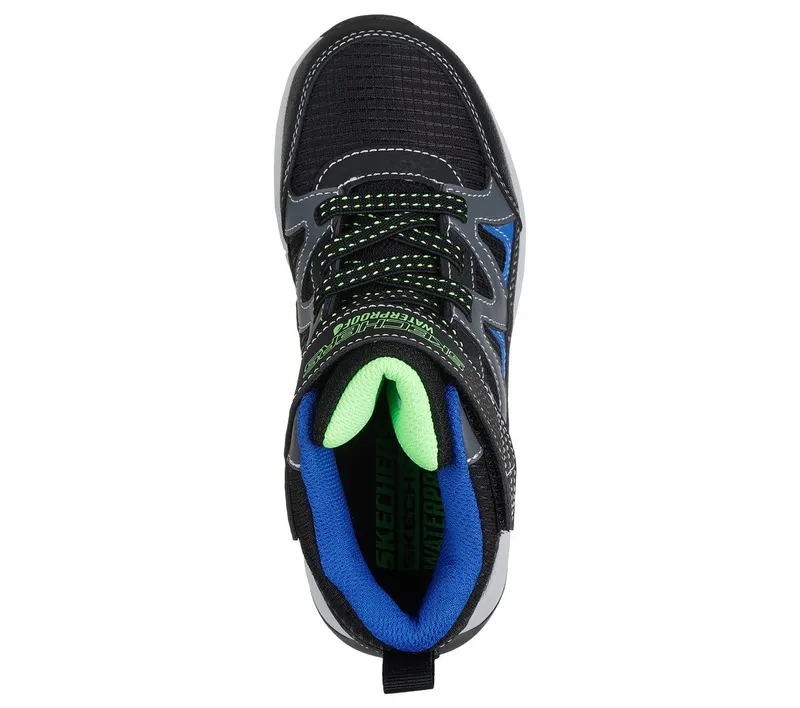 Skechers Waterproof: Storm Blazer – Drizzle Squad Sneaker Black/Blue