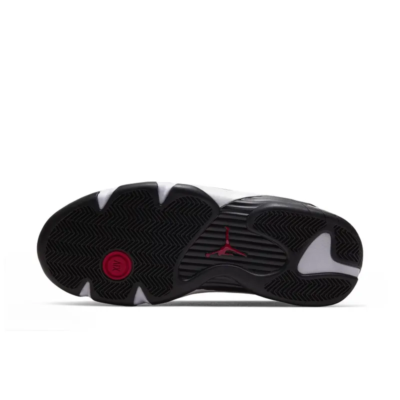 Jordan 14 Retro Gym Red Toro Black/White-Off White-Gym Red (487471-006)