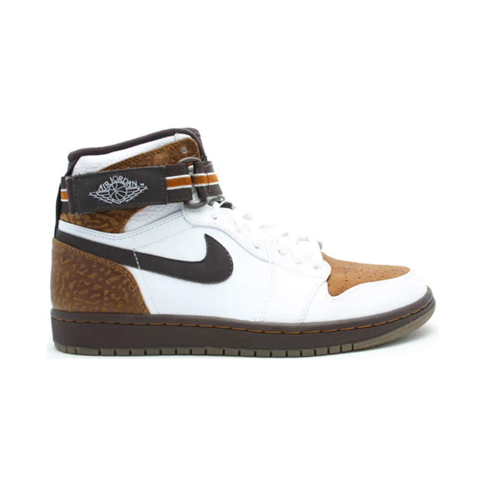 Jordan 1 Retro High Strap White Madeira Ginger White/Madeira-Ginger (342132-121)