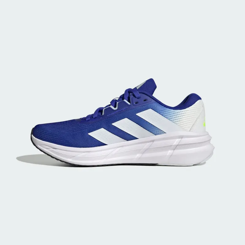 Adidas Questar 3 Running Shoes Lucid Blue / Cloud White / Lucid Lemon (JQ5083)