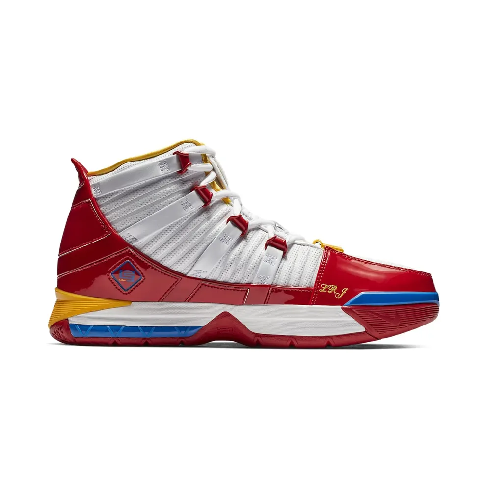 Nike LeBron 3 Superman Red (2019) White/Varsity Red-Varsity Royal (AO2434-100)