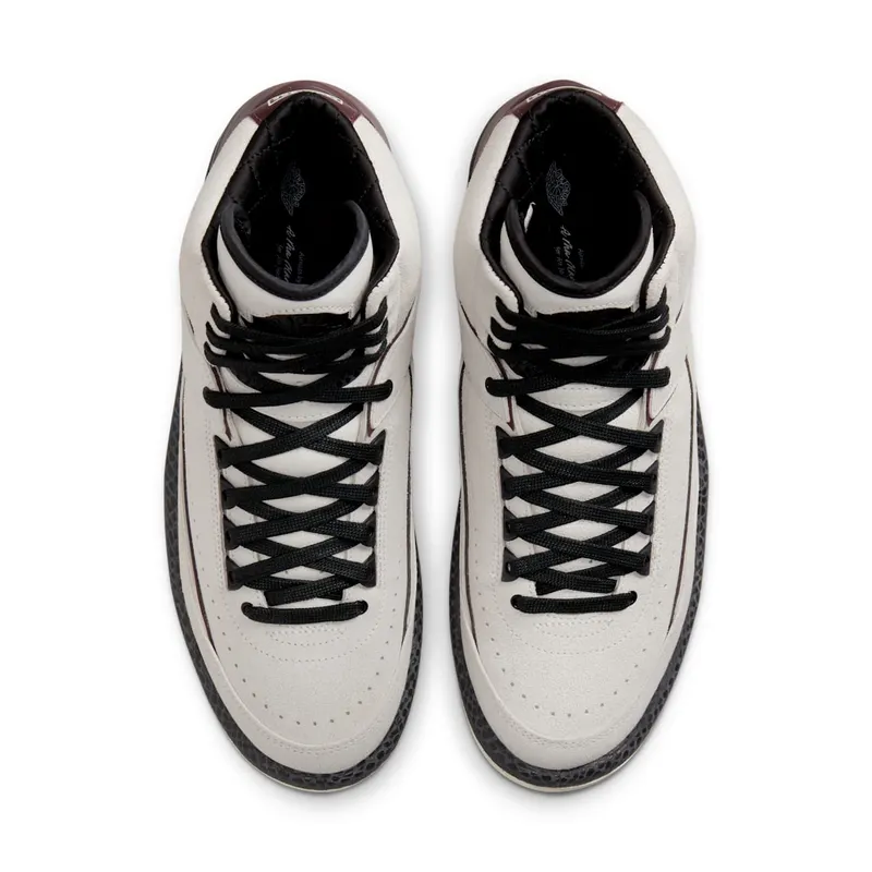 Air Jordan 2 x A Ma Maniere Sail Burgundy (DO7216-100)