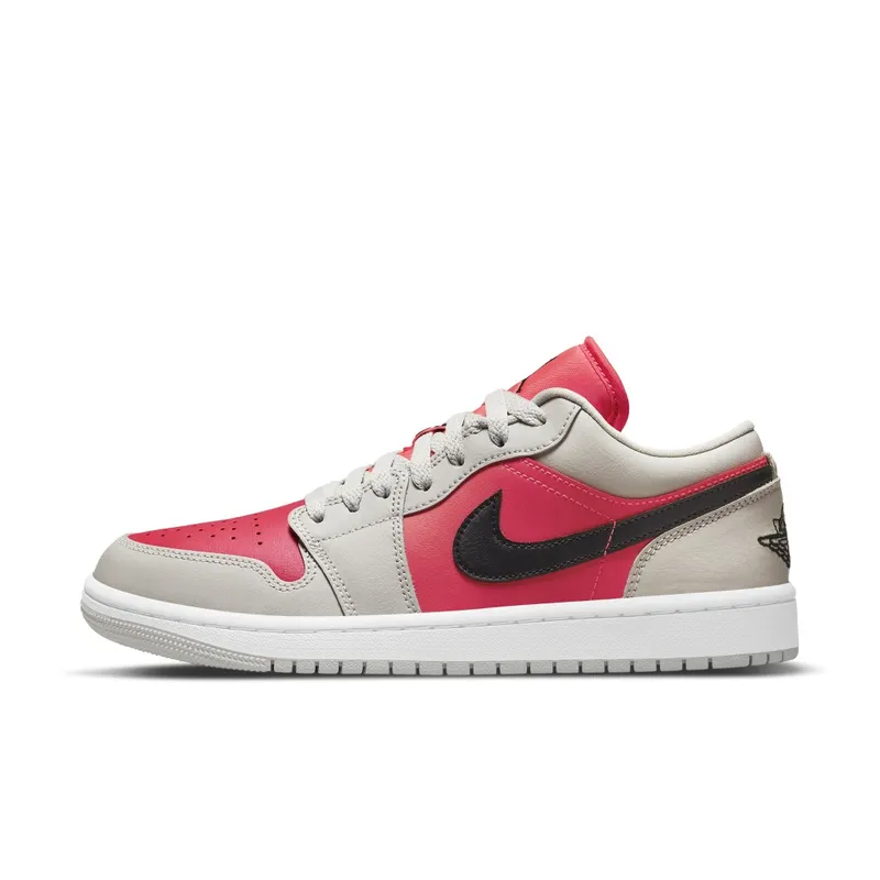 Air Jordan 1 Retro Low Light Iron Ore Siren Red (DC0774-060)