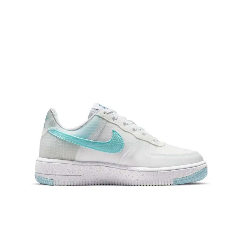 Nike Air Force 1 Crater Older Kids’ White 50% Sustainable Materials (DC9326-100)